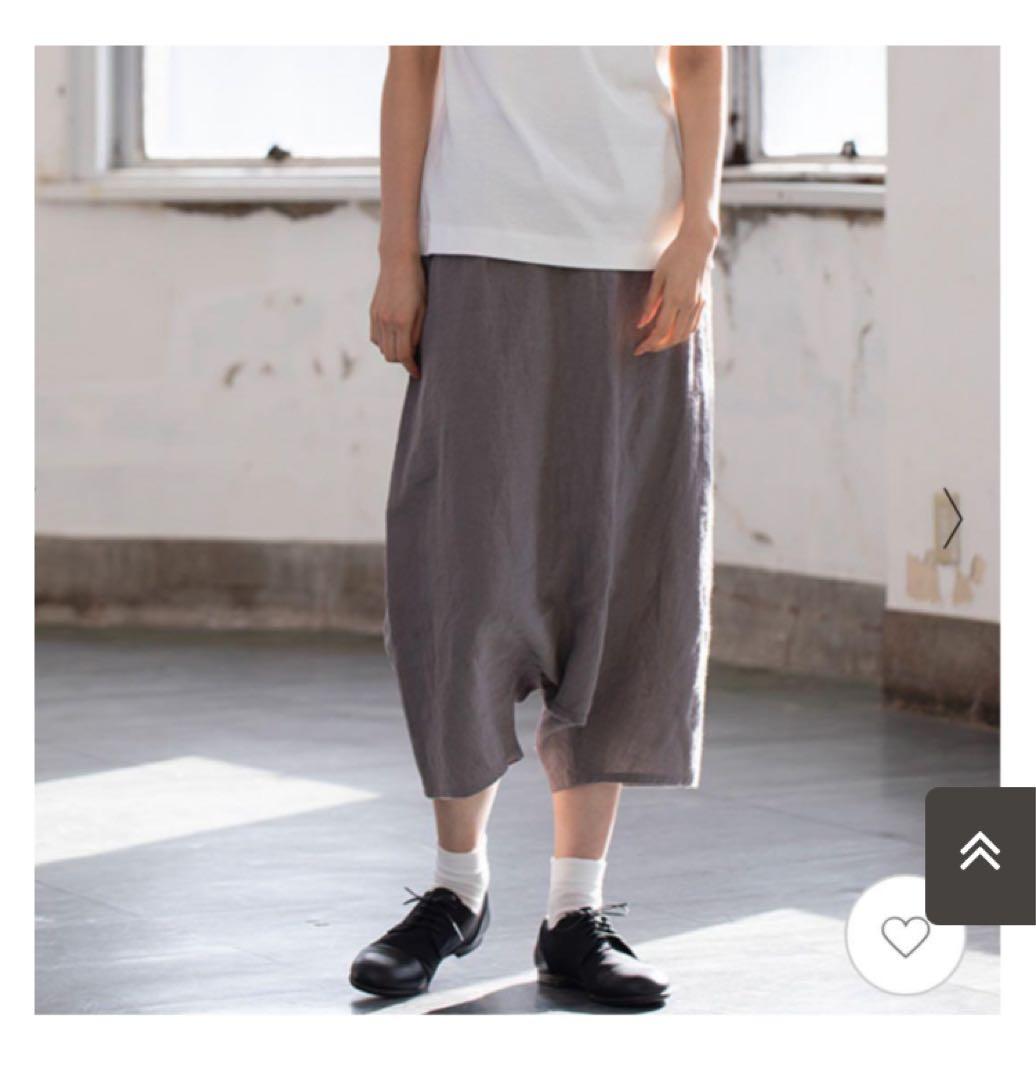 専用です。　中川政七商店　麻のサルエルパンツ　日本製