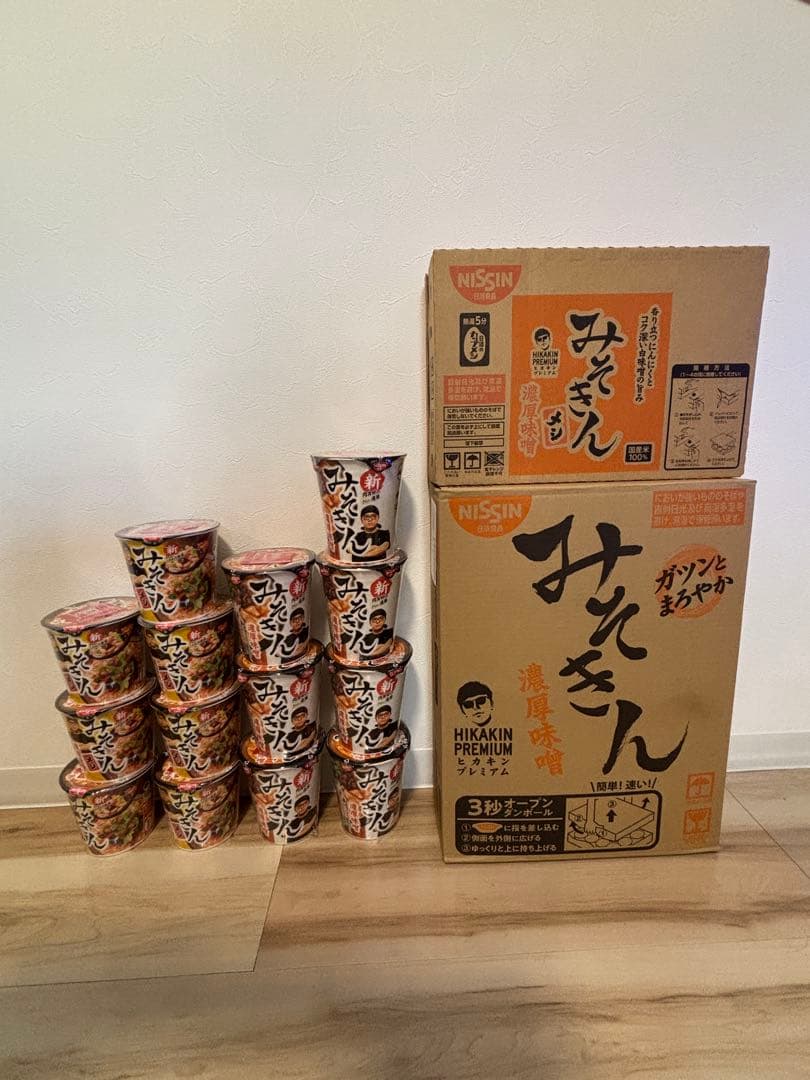 新品 未開封　新みそきん18個　新みそきんメシ12個　合計30個