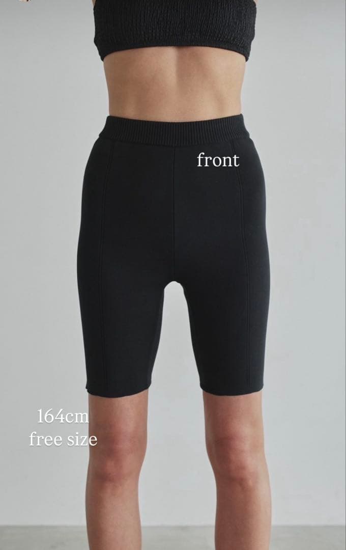 【新品】Nala レギンス　High waist half leggings