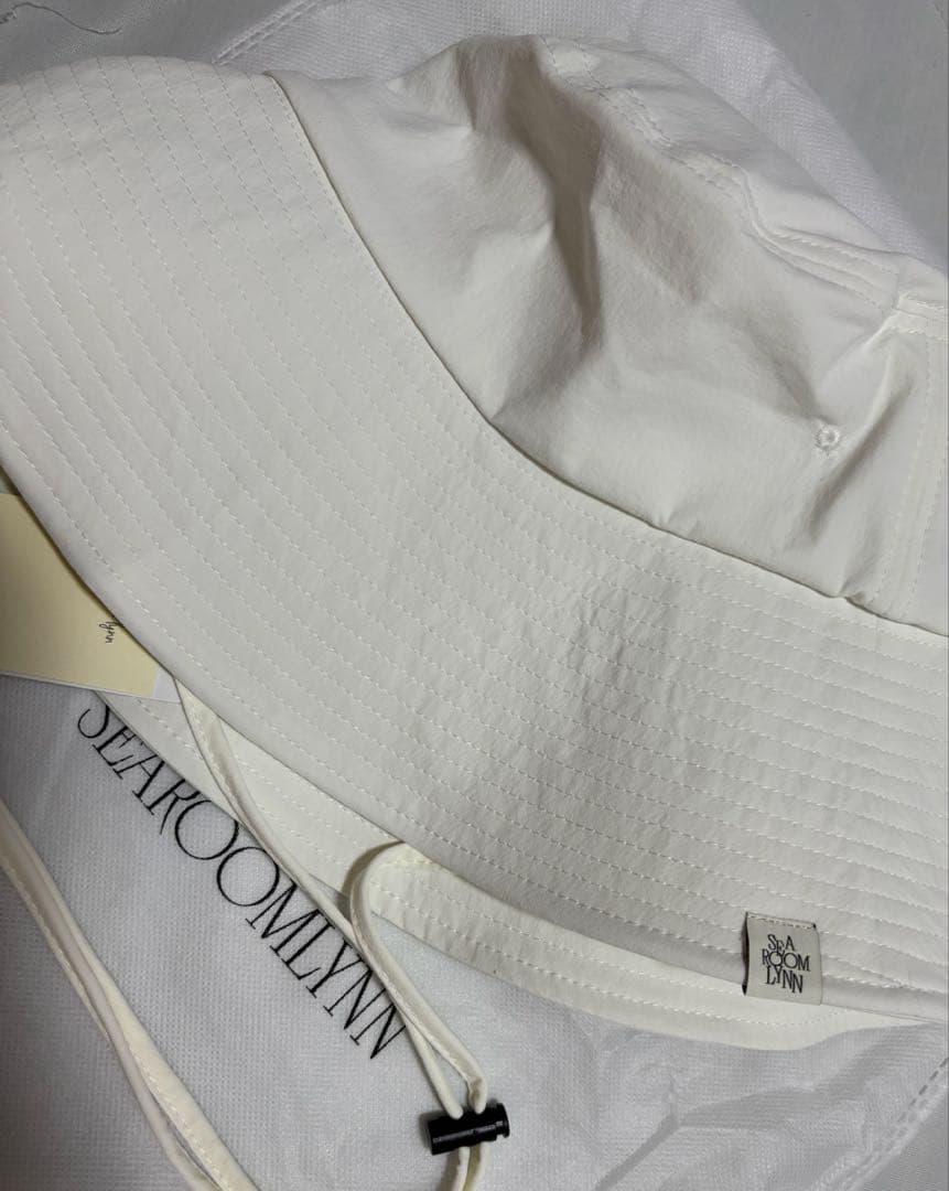 searoomlynn☆ NYLONTRAVELOUTDOORHAT(ホワイト)