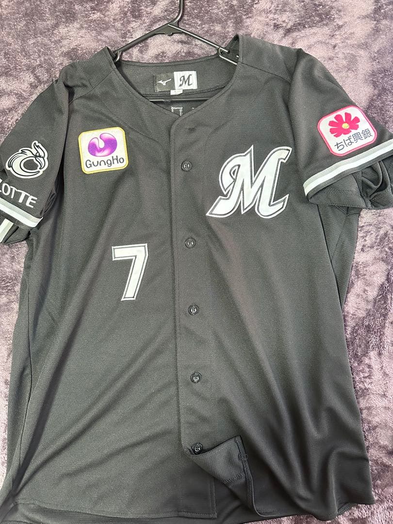 千葉ロッテマリーンズ 藤岡裕大選手 ユニフォーム