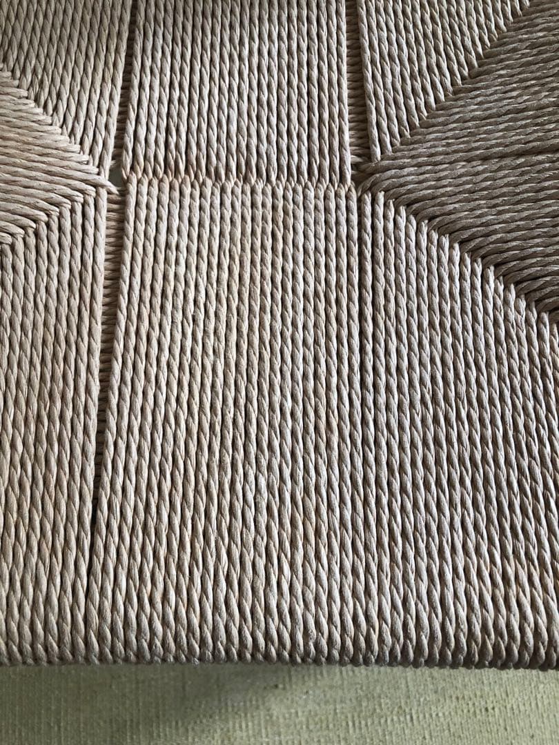 無印良品 MUJI オーク材 ペーパーコード アームチェア　肘掛け