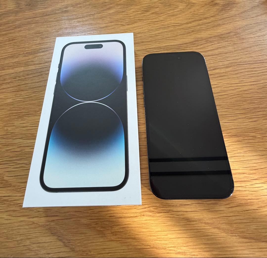 【美品】Apple iPhone14 Pro スペースブラック 256GB 本体