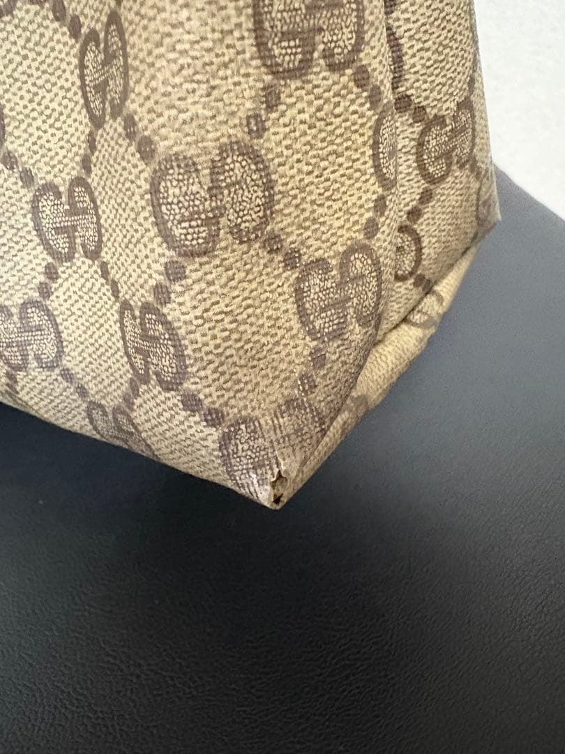 GUCCI GGパターン トートバッグ ベージュ