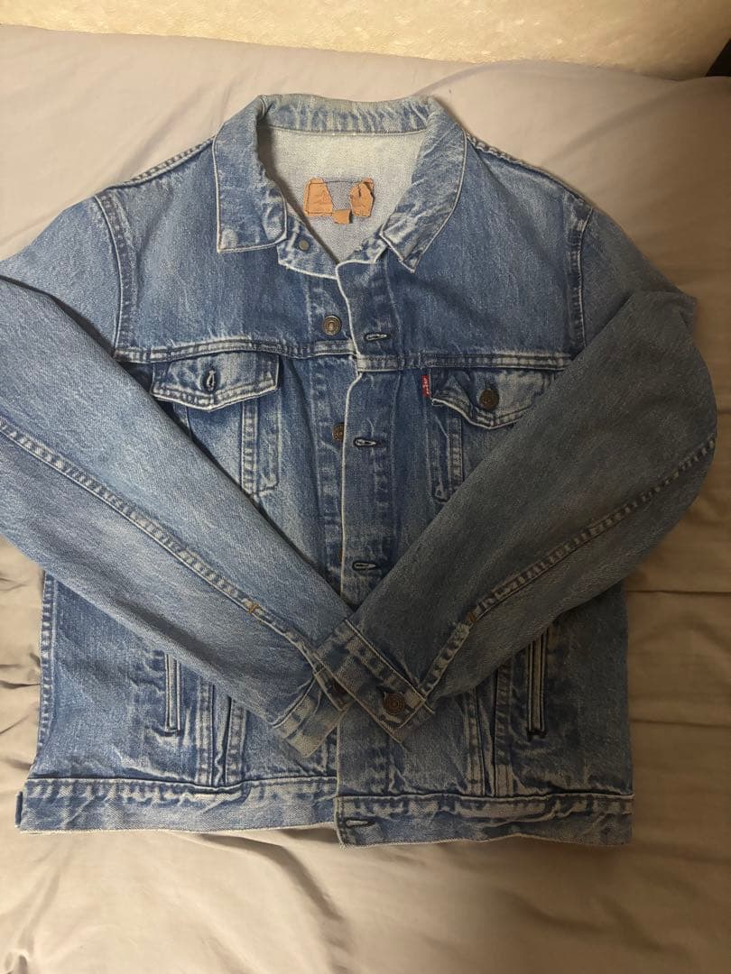 希少 80s 英国製 リーバイス 70506 サイズ42 ユーロ ヴィンテージ