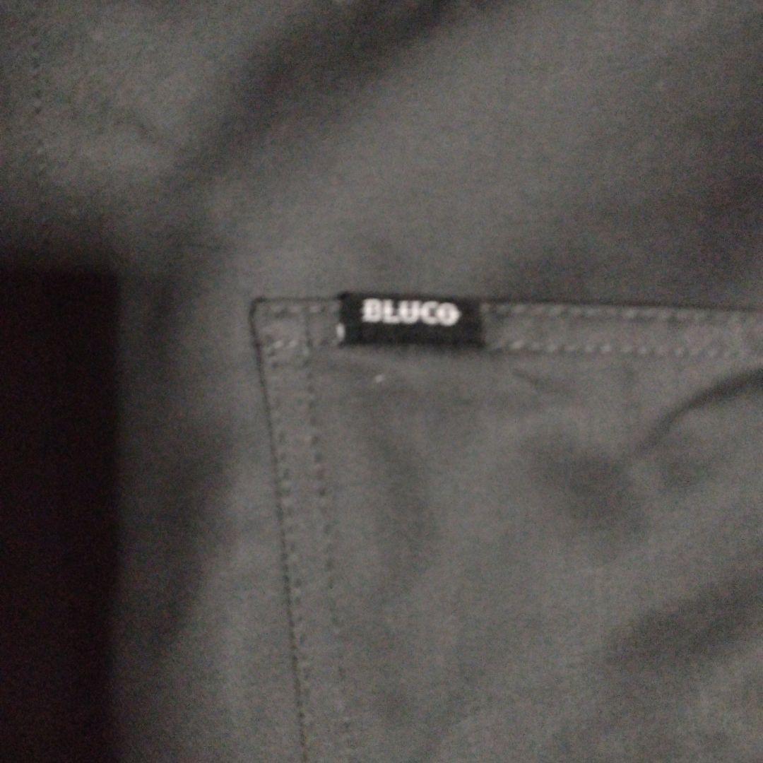 BLUCO グレー オーバーオール
