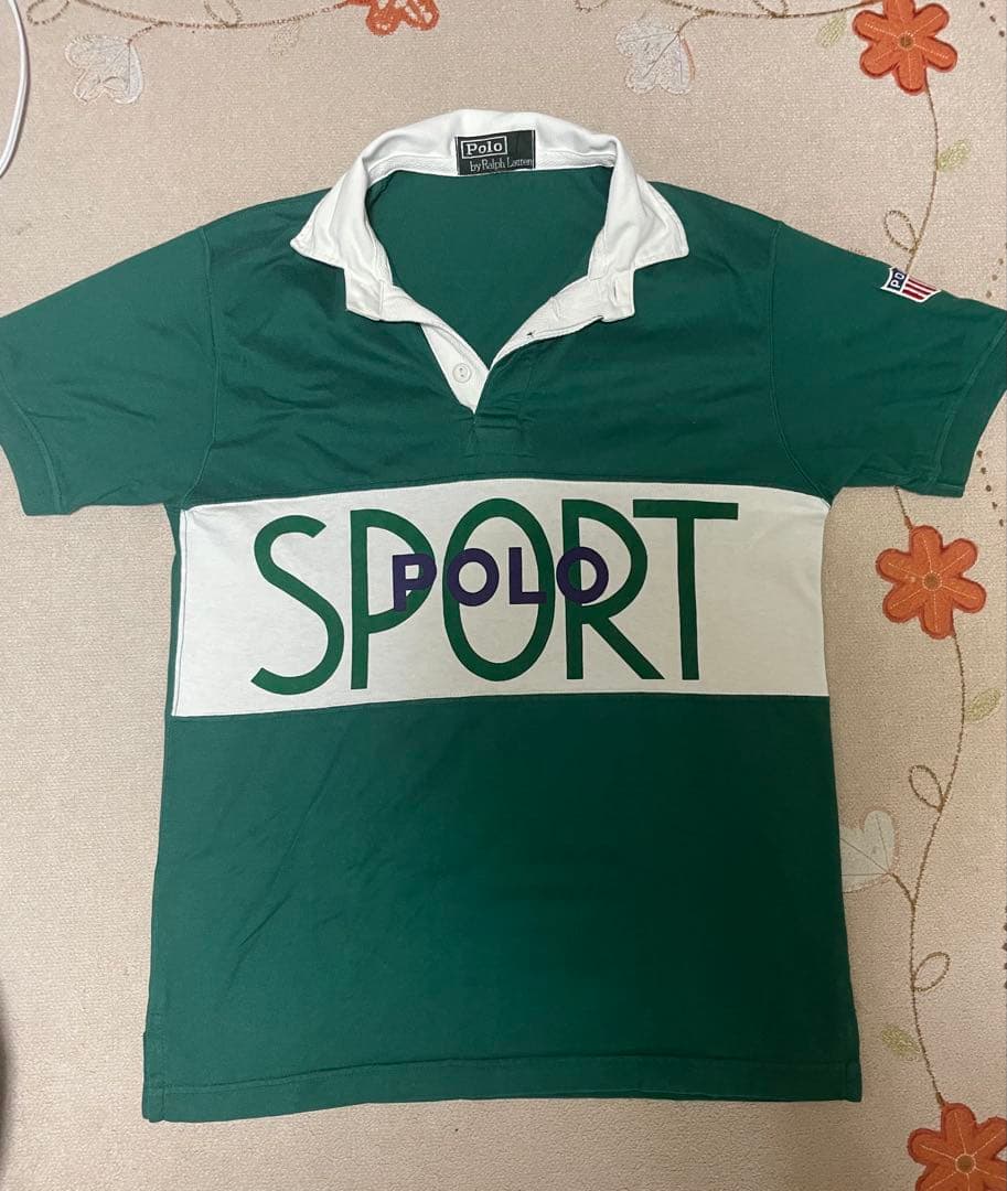 Polo by Ralph Lauren 初期モデル 激レア ラガーシャツ 緑