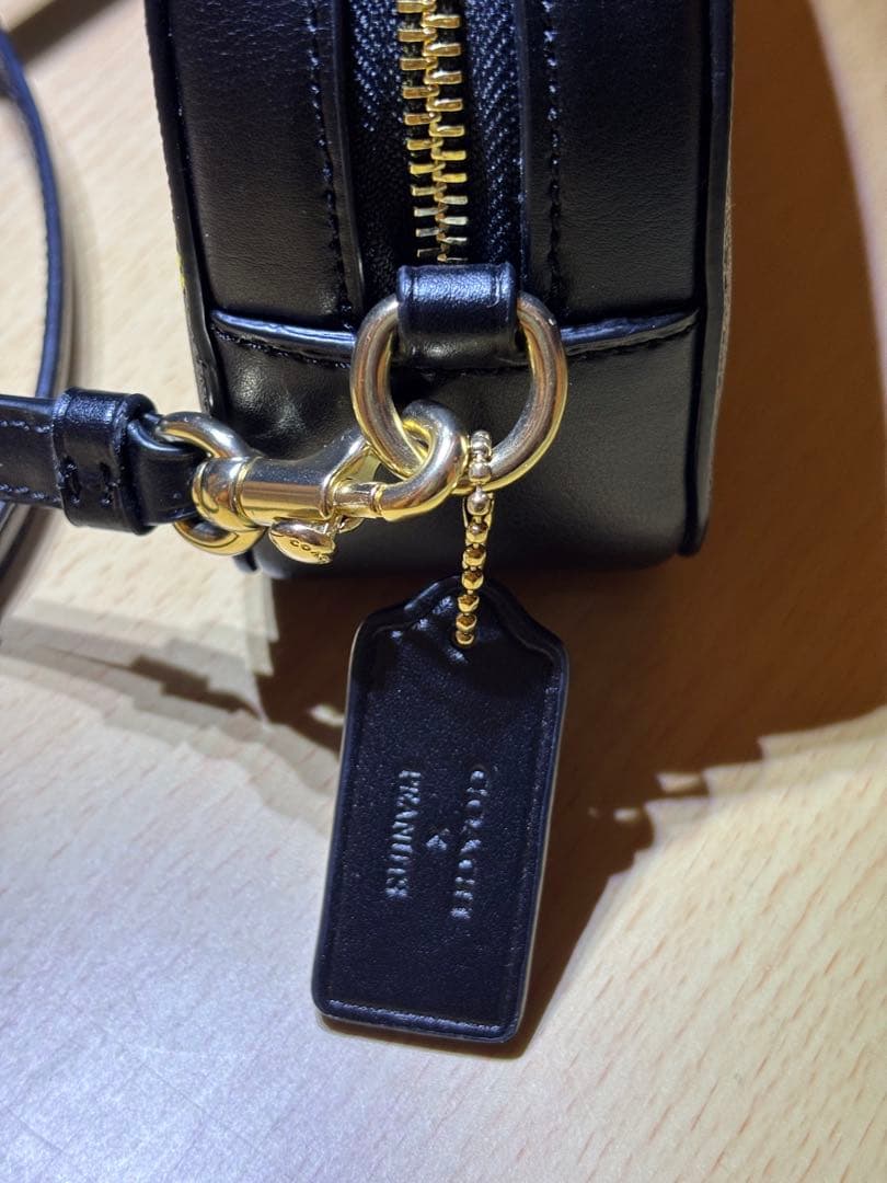 COACH スヌーピー ショルダーバッグ ウッドストック ピーナッツ