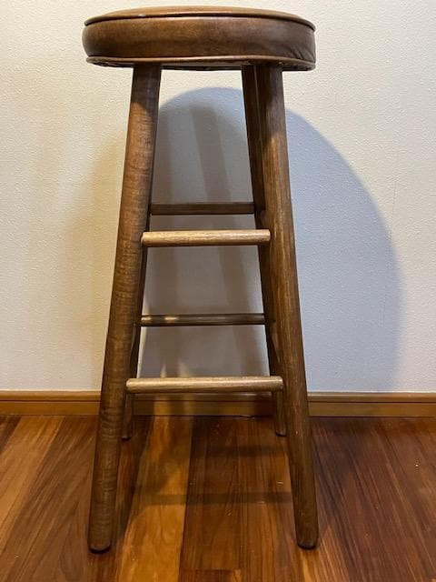 値下げ！良い雰囲気です！送料無料！US製 スツール　シャビー、おしゃれな感じ！