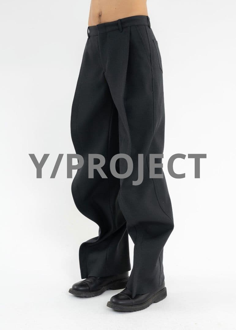 Y/PROJECT ワイプロジェクト バナナトラウザーズ