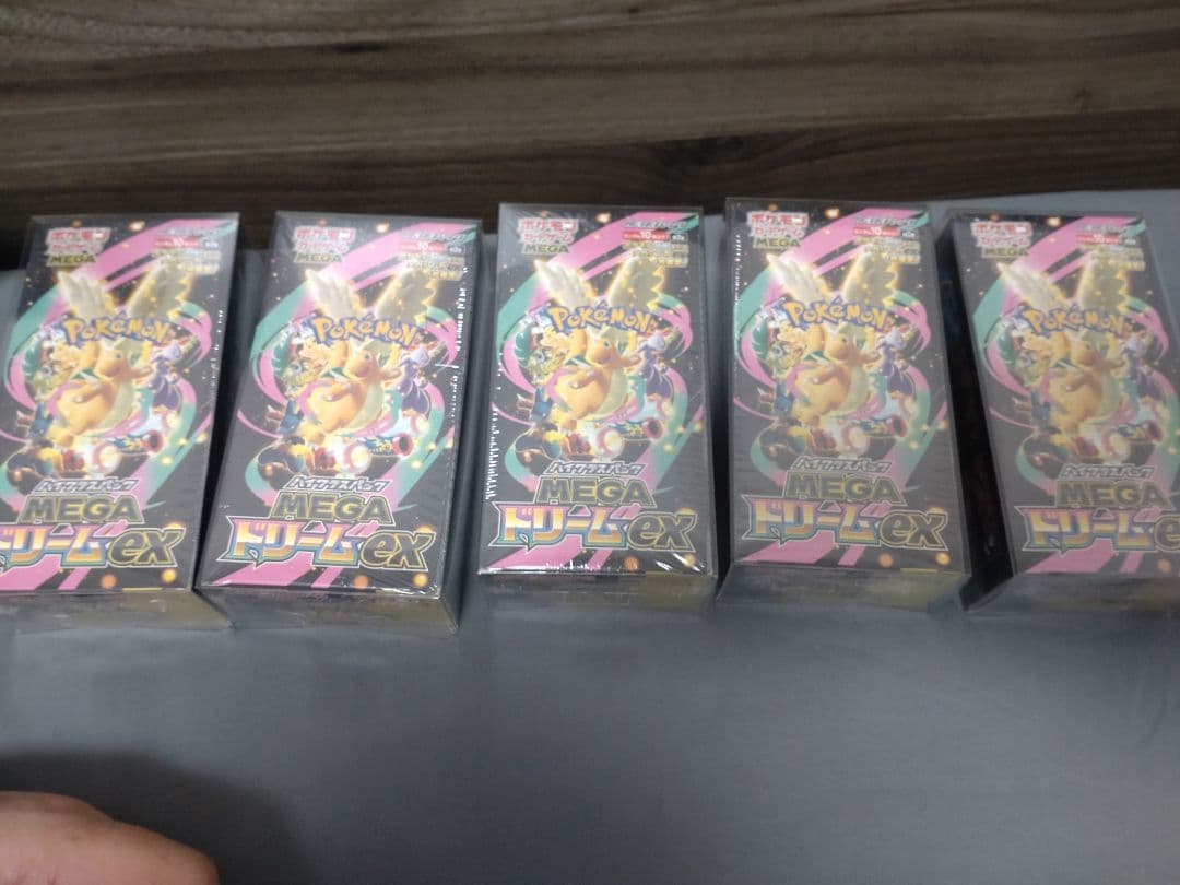 ポケモンMEGA ドリームEX　5BOX　シュリンク付