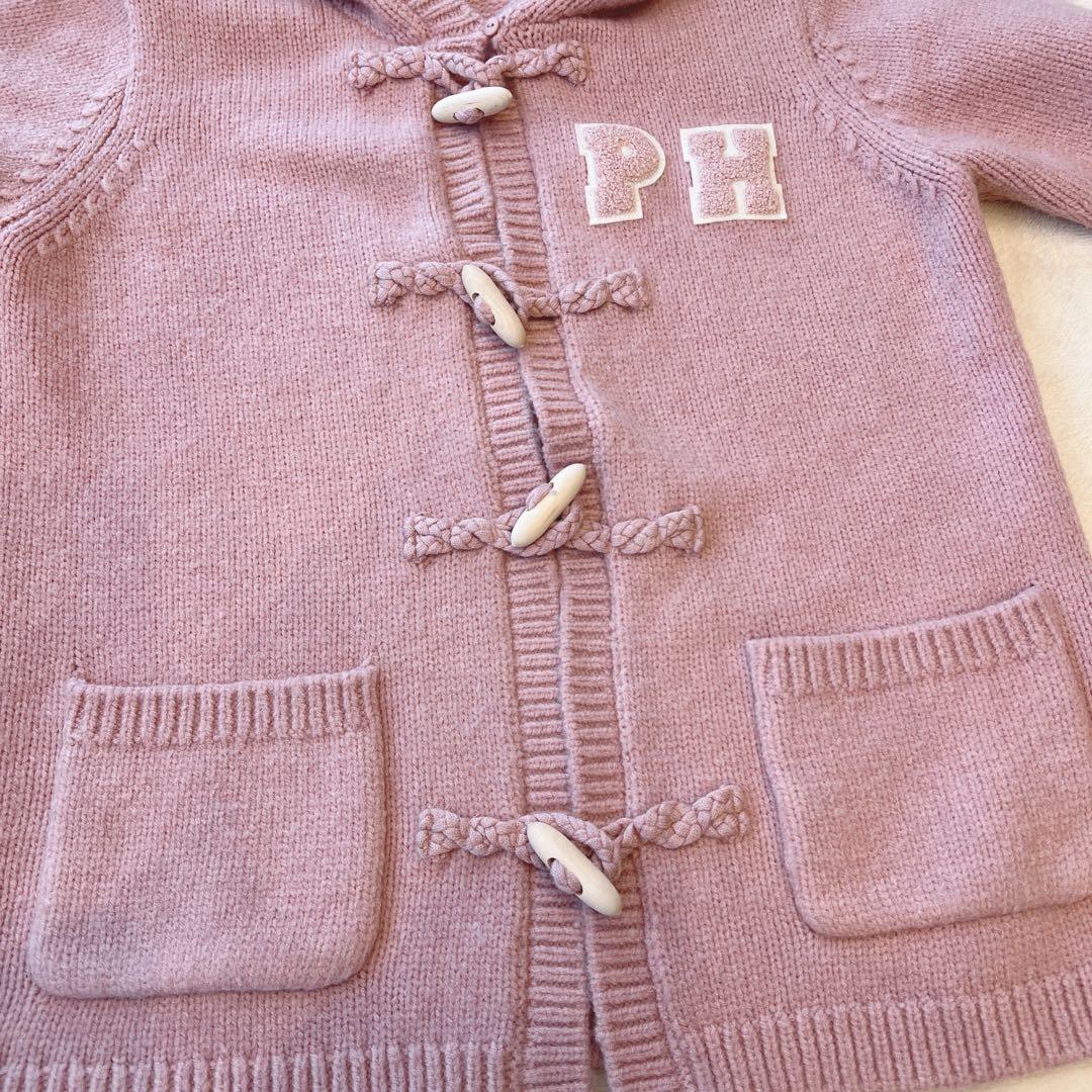 ピンクハウス　フード付き　PHロゴニットパーカー　2025年