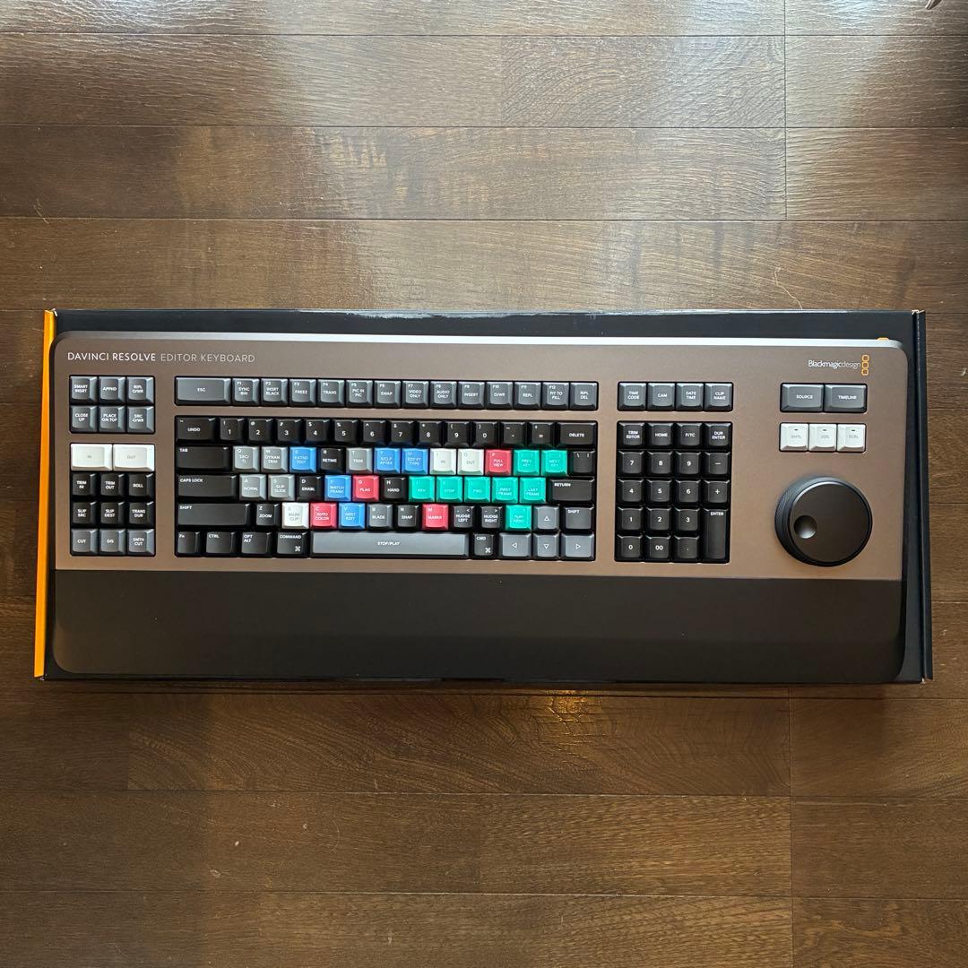 【未使用新品】DaVinci Resolve Editor Keyboard