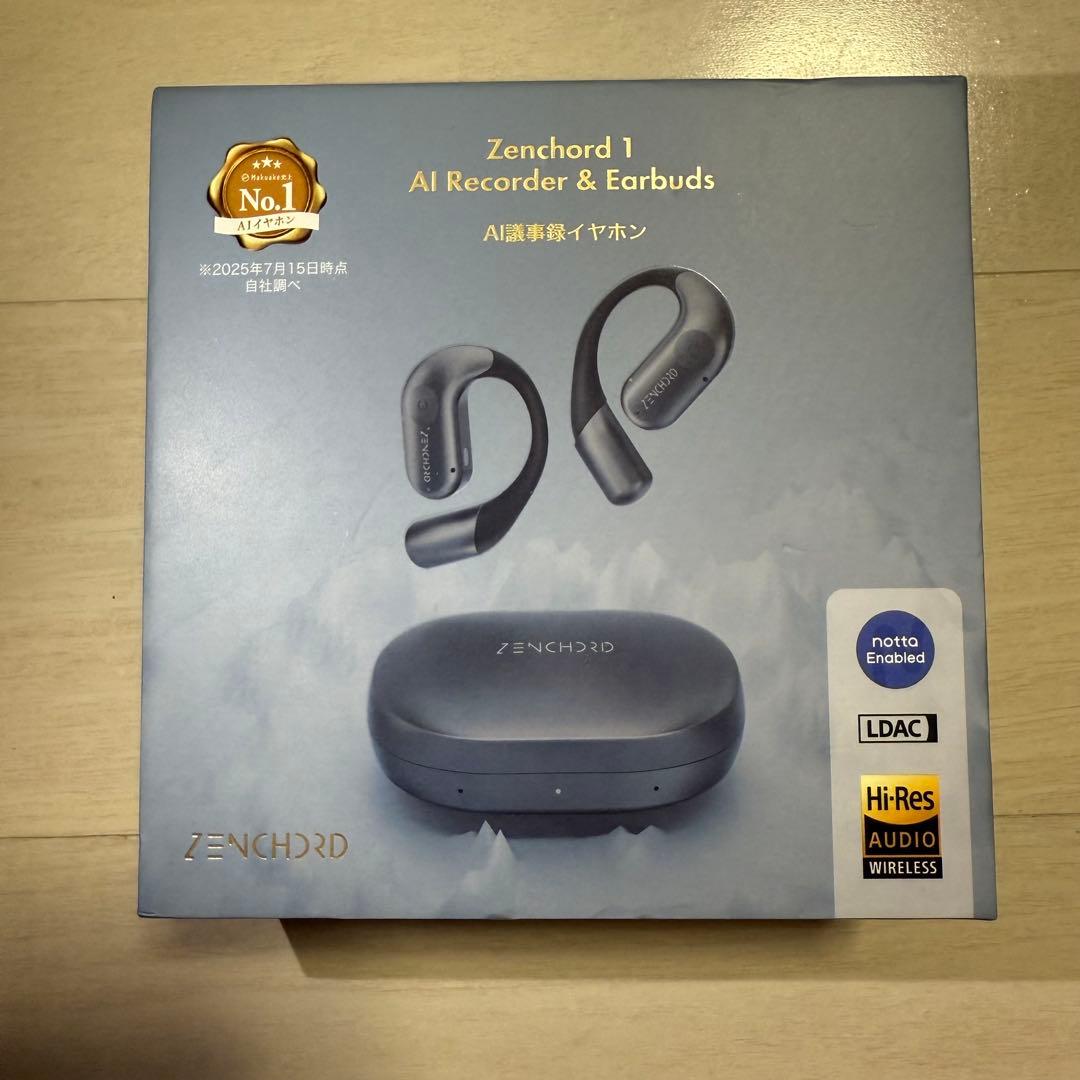 【美品】 Zenchord 1 AI録音搭載ワイヤレスイヤホン