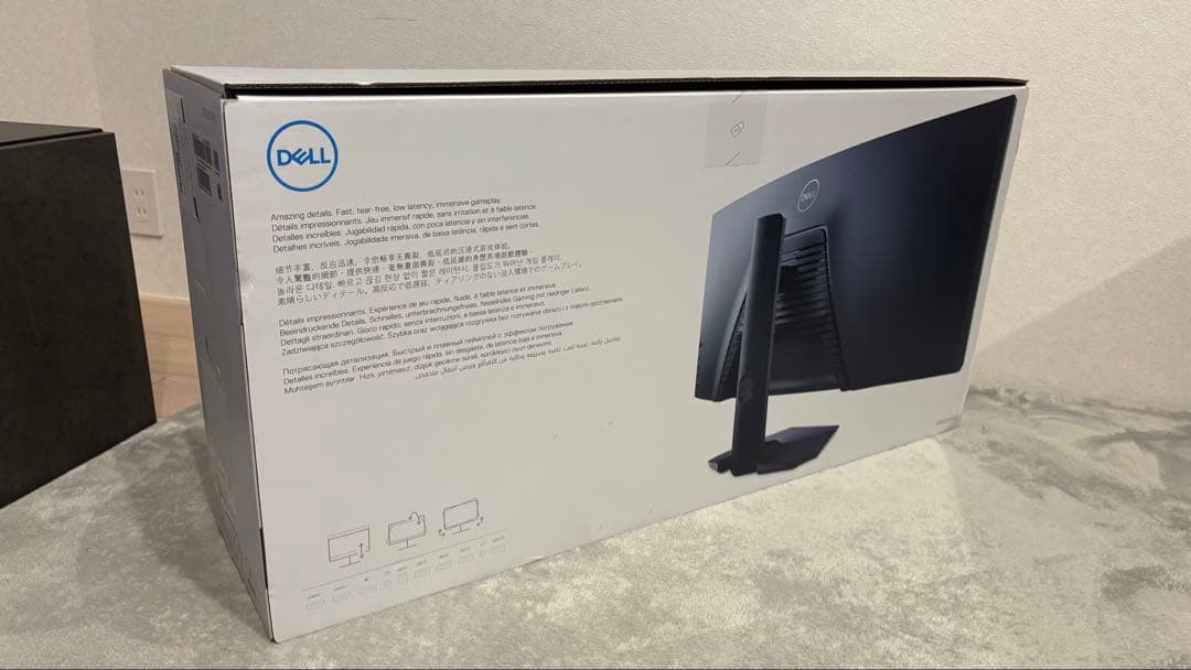 【値下げ5/31まで】DELL S3422DWG 34インチ 曲面ウルトラワイド