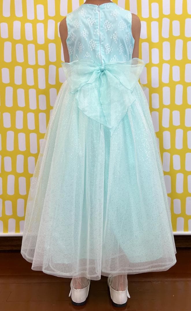 DRESCCO ミントグリーン ドレス・シューズ・ヘッドドレス セット