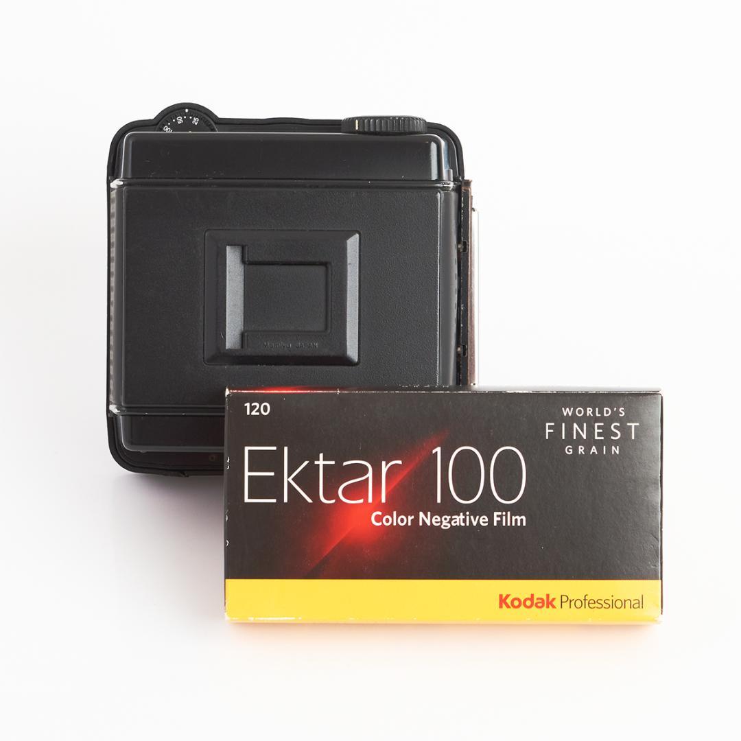 Kodak エクター100 + Mamiya RZ用120フィルムホルダーセット