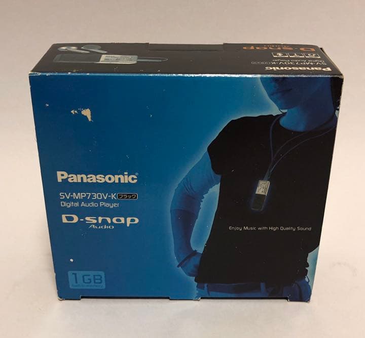 【未使用】Panasonic d-snap sv-mp730v-k レトロ　レア
