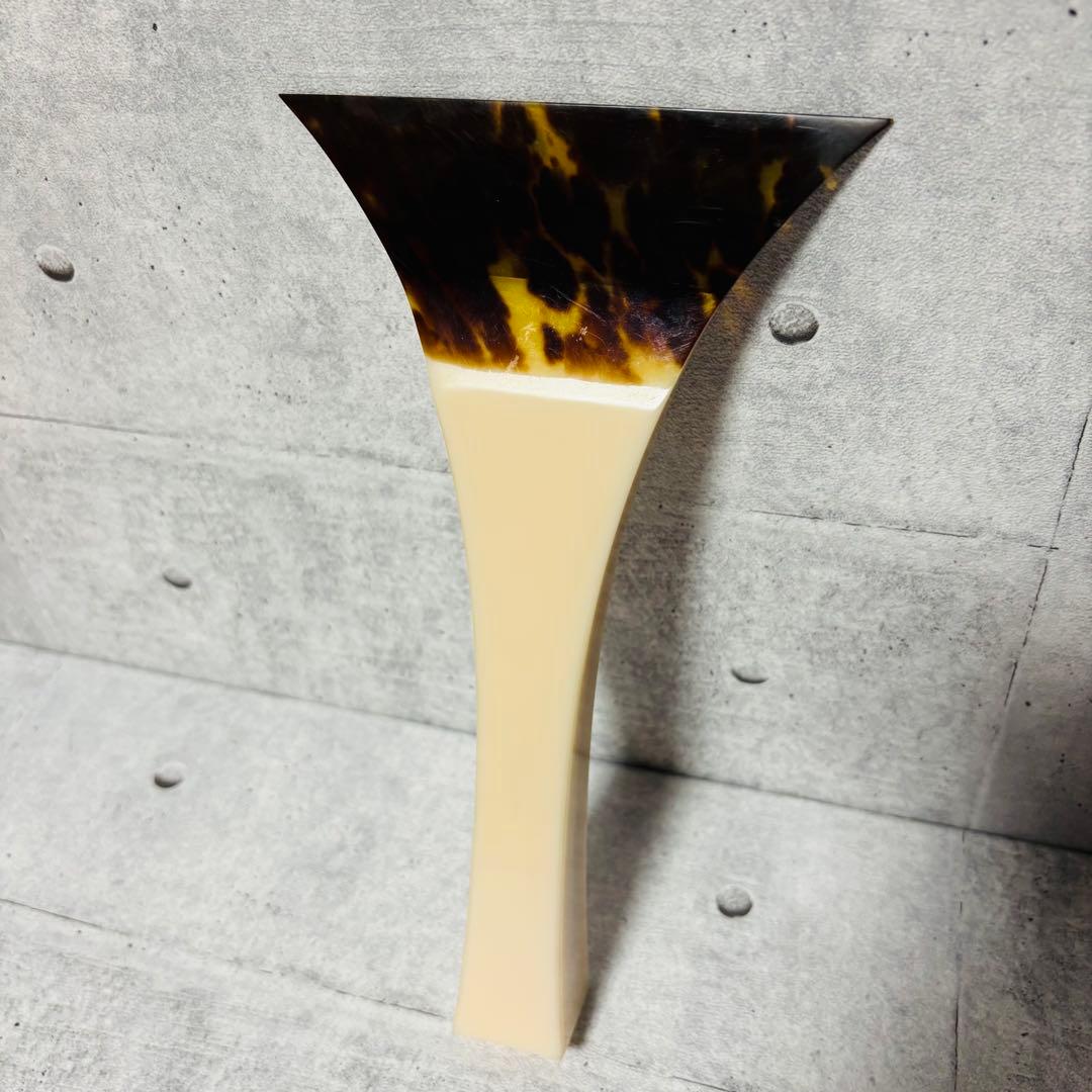 鼈甲バチ 津軽 ケース カケなし 開き12.5cm 持ち手2.9cm 一本甲