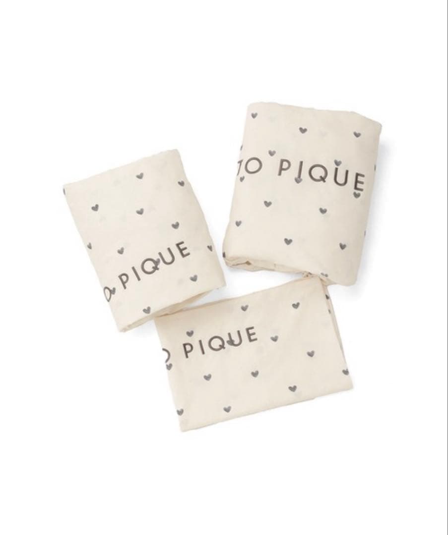 GELATO PIQUE ハート柄シングルカバーセット
