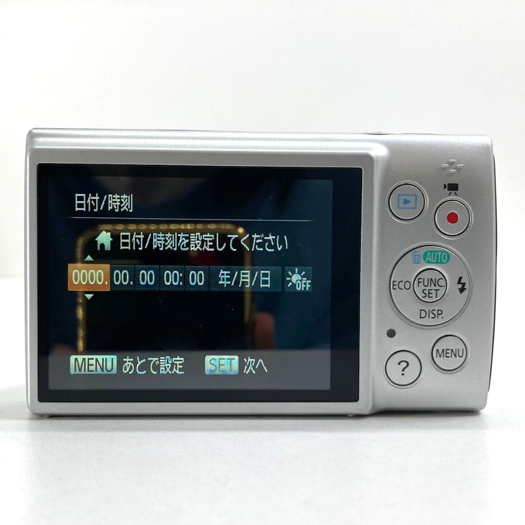 Canon IXY 140 コンパクトデジタルカメラ　動作確認済み　シルバー