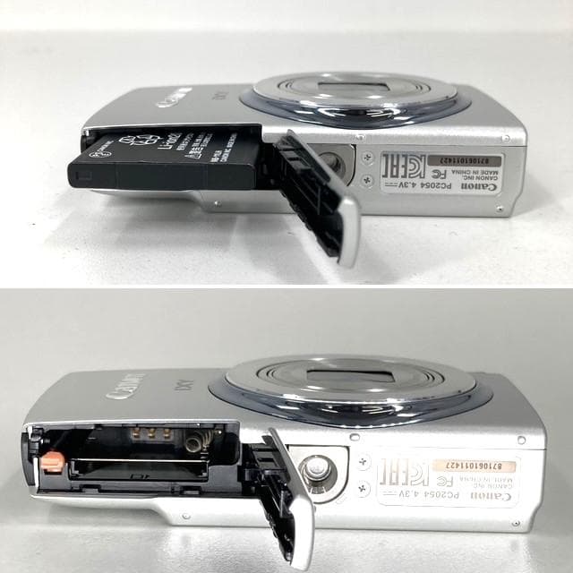 Canon IXY 140 コンパクトデジタルカメラ　動作確認済み　シルバー