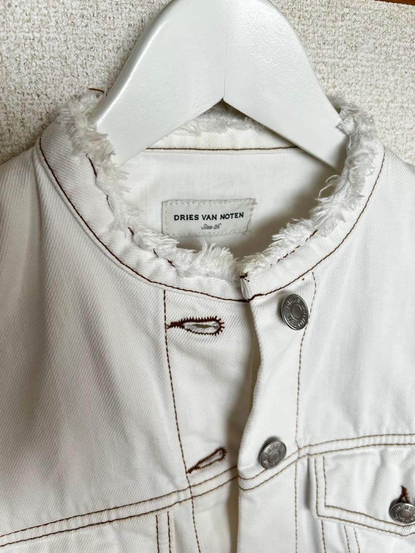 【美品】DRIES VAN NOTEN ドリスヴァンノッテンデニムジャケット36
