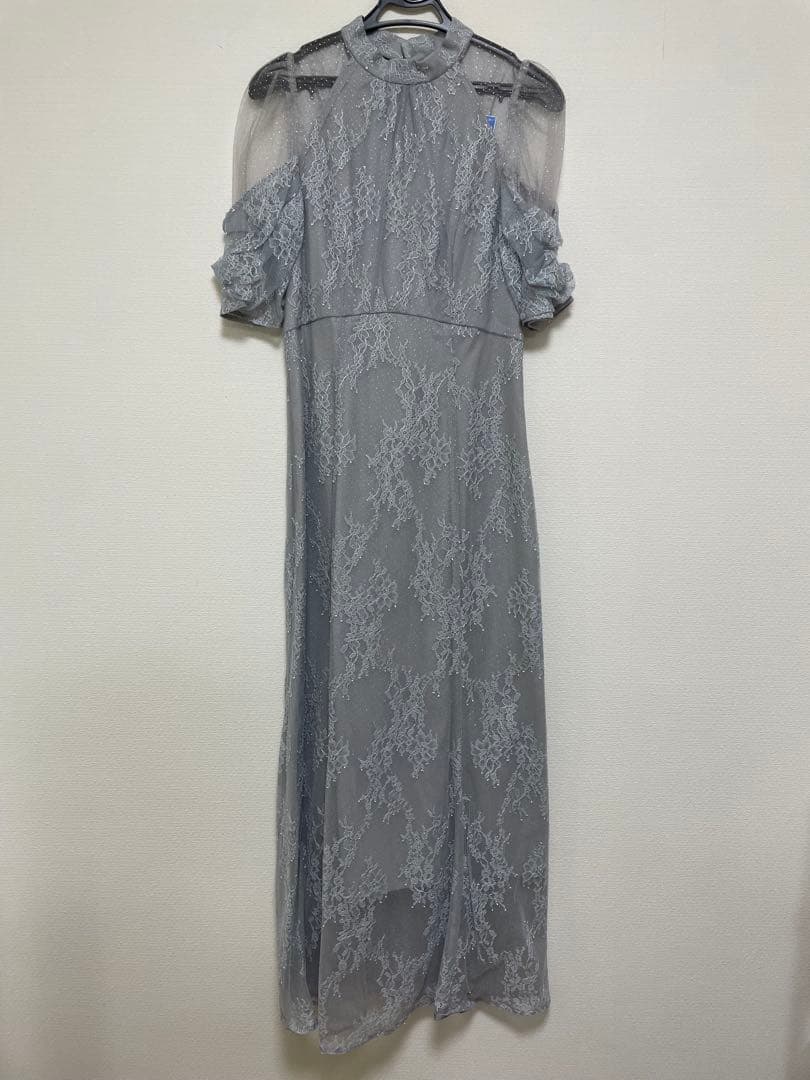 SNIDEL デザインスリーブレースドレス　サイズ0