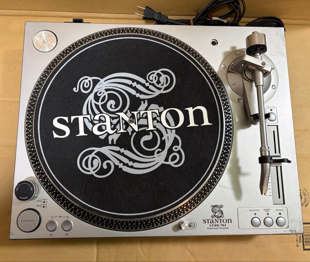 STANTON STR8-70J DJターンテーブル　ジャンク品