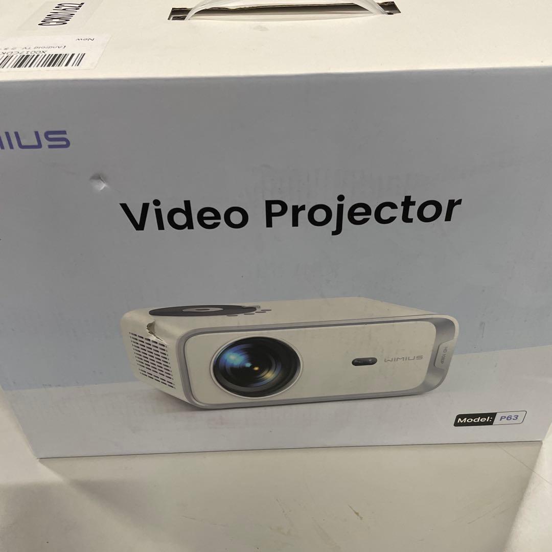 新品　WIMIUS P63 スマートプロジェクター