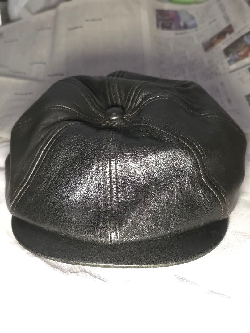 ADDICT CLOTHES シープスキン キャスケット帽 (サイズ約58cm)