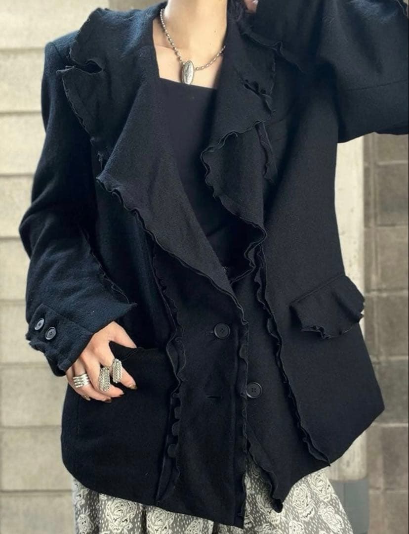 FUMIE=TANAKA フミエタナカ frill jk フリルジャケット