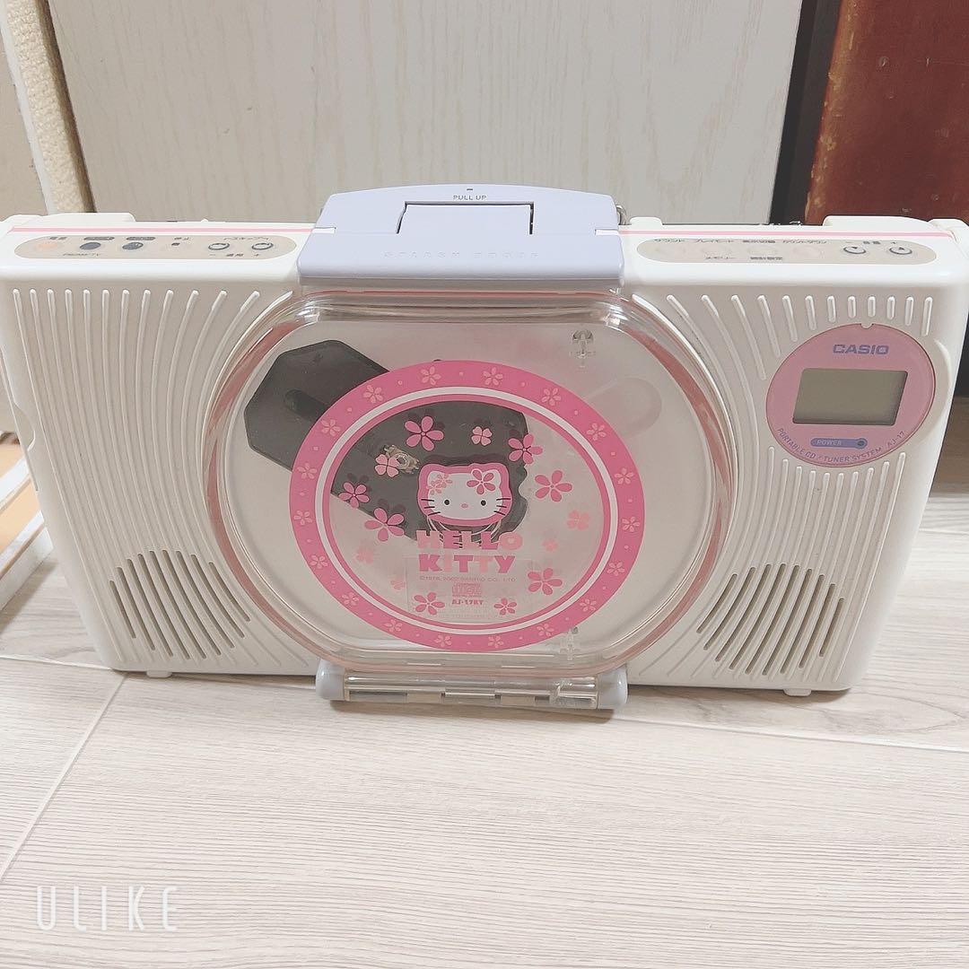 CASIO カシオ AJ-17 ハローキティ ポータブルCD