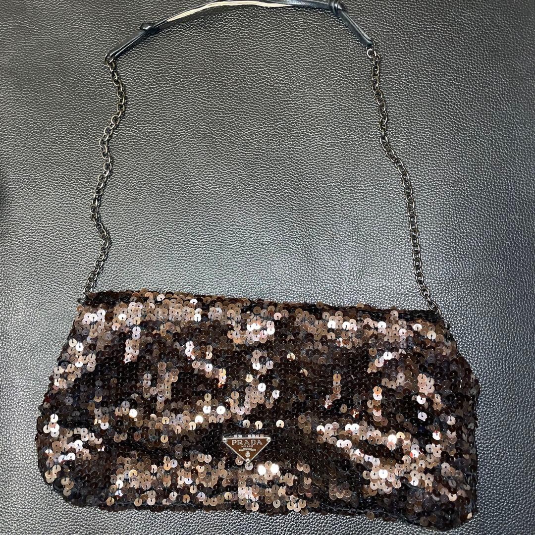 PRADA ハンドバック　キラキラ　希少　激レア