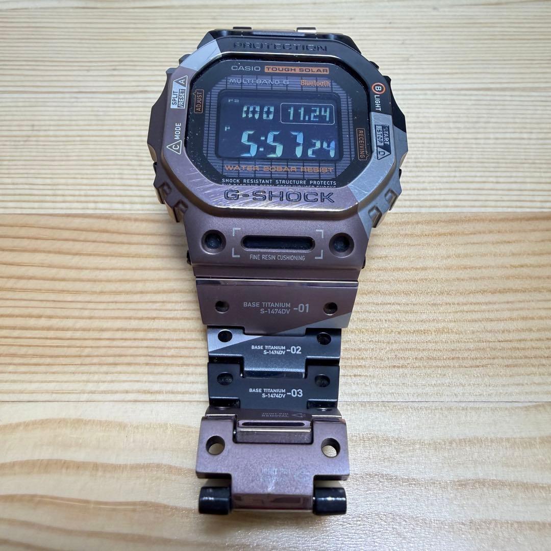 G-SHOCKチタン5000 SERIESチタンGMW-B5000TVB-1JR