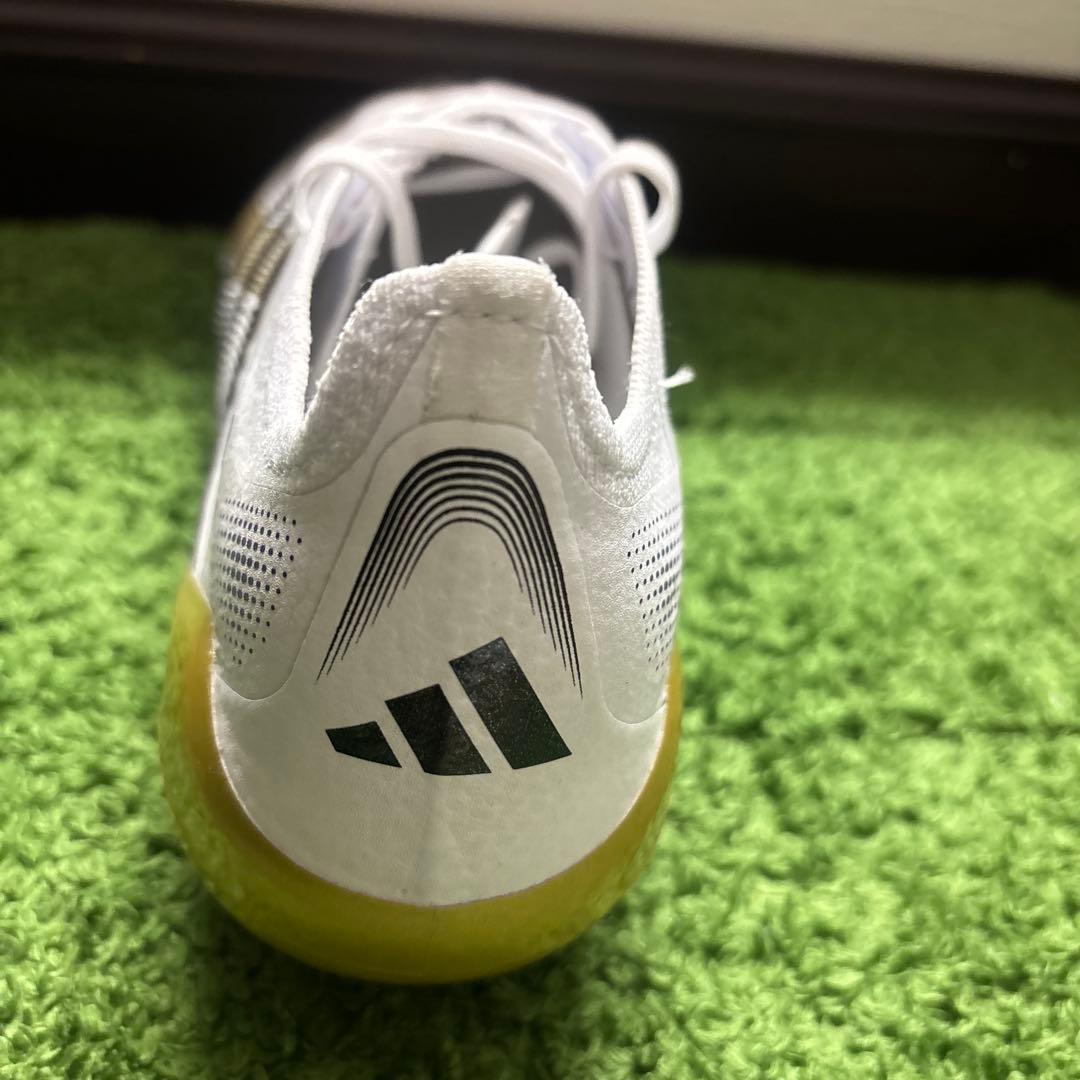 極美品 アディダス　プレデター　エリート　HGAG　25.5cm　白金紫