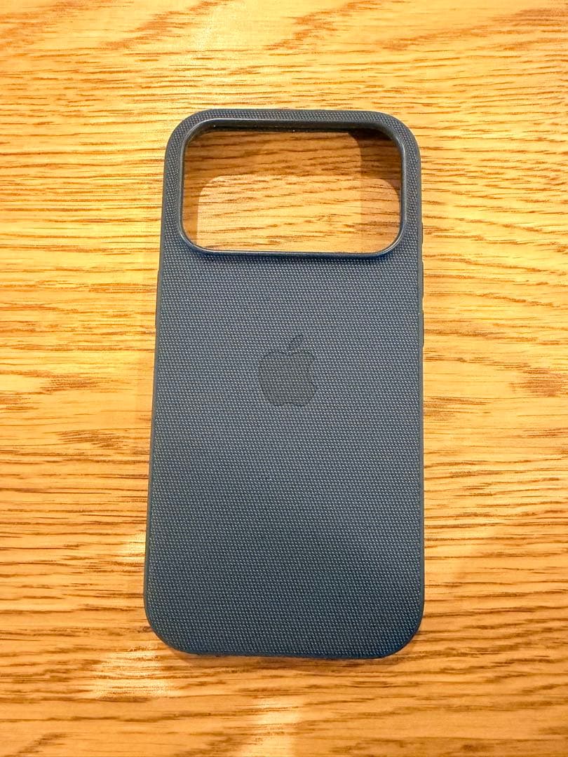 Apple 純正　iPhone 17 proテックウーブンケース プルー