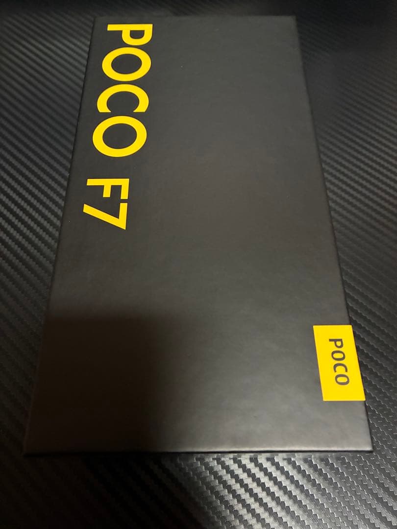 Xiaomi poco f7 ブラック　国内版　12GB/512GB