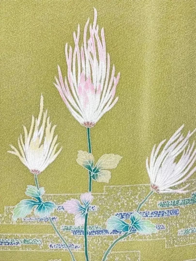 ご予約中 秀逸美品 鴛鴦 加賀友禅 世代を受け継ぐ名品 訪問着 気品ある優美さ