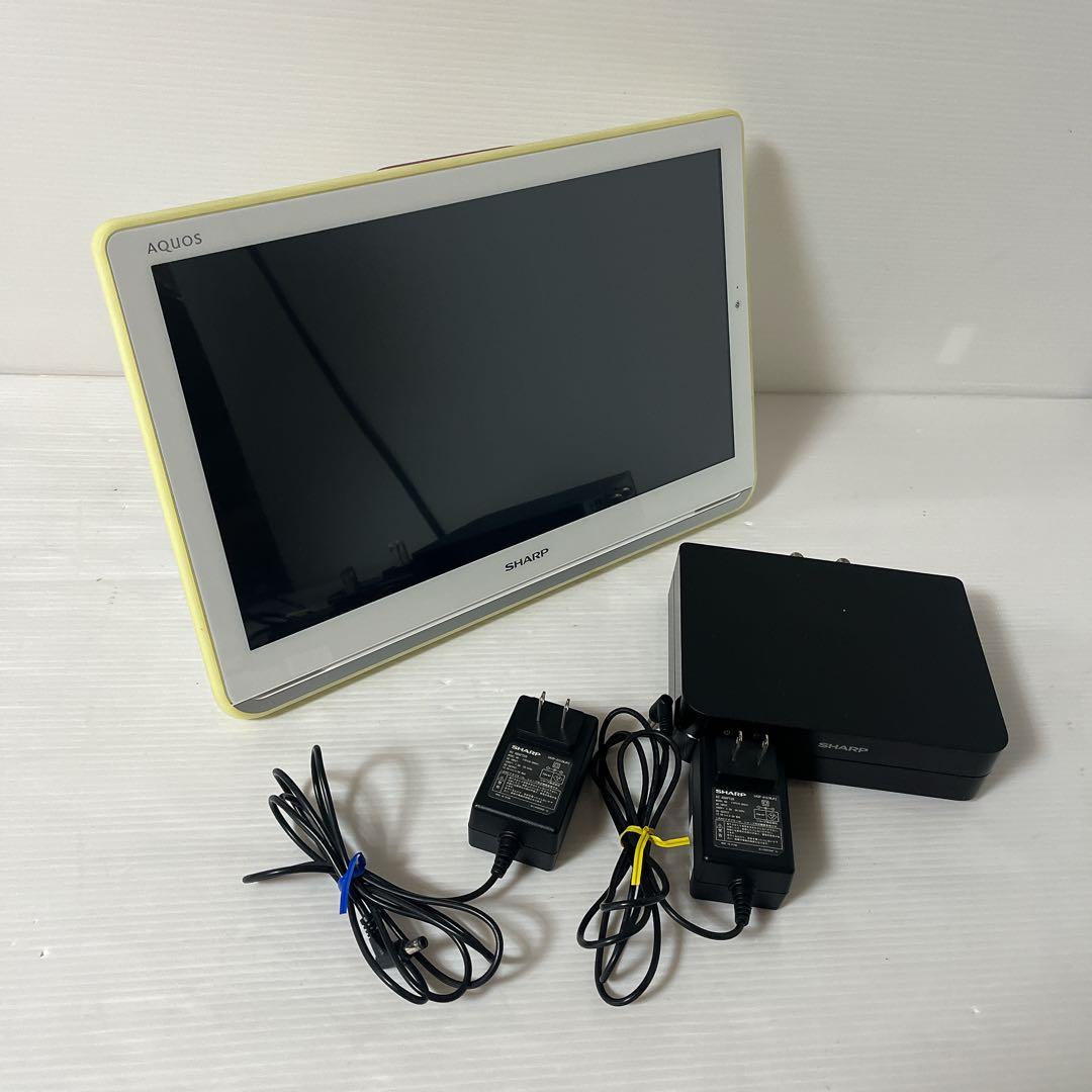 SHARP　防水ワイヤレステレビ　2T-C16AP-W ホワイト 16V型