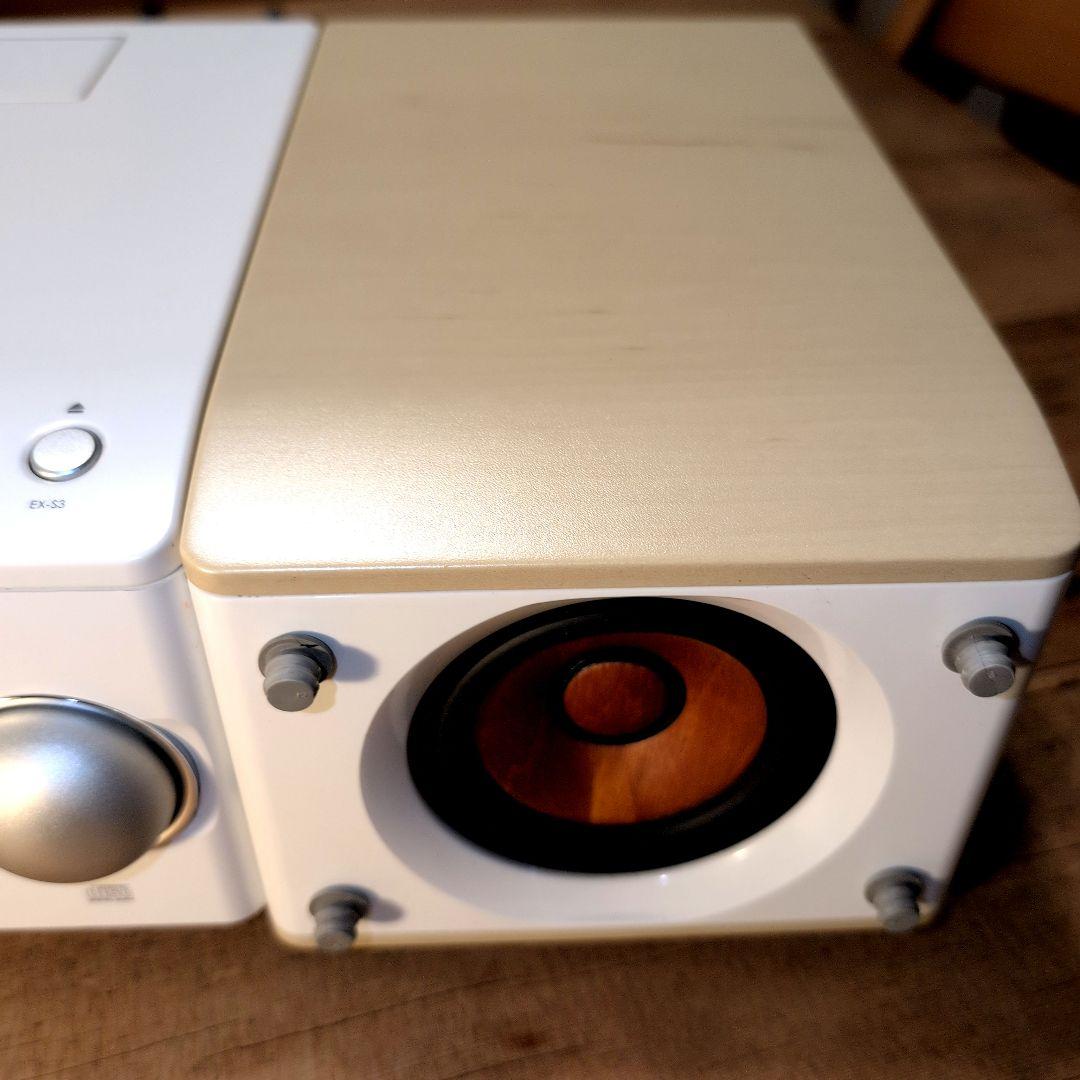 美品！JVC KENWOOD ケンウッド　EX-S3　ウッドコーン