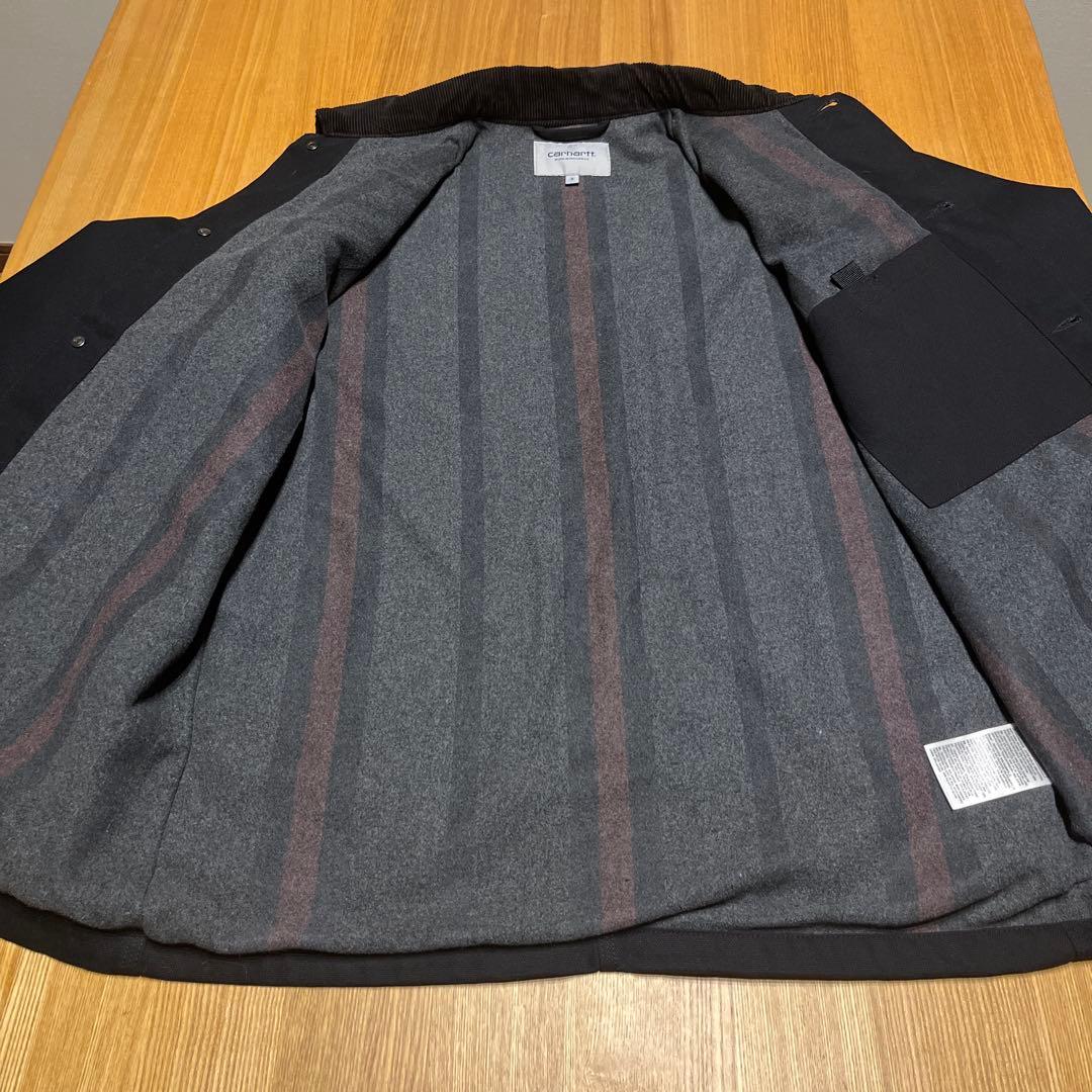 た*う様 美品 carhartt カーハート　ミシガンチョアコート 黒