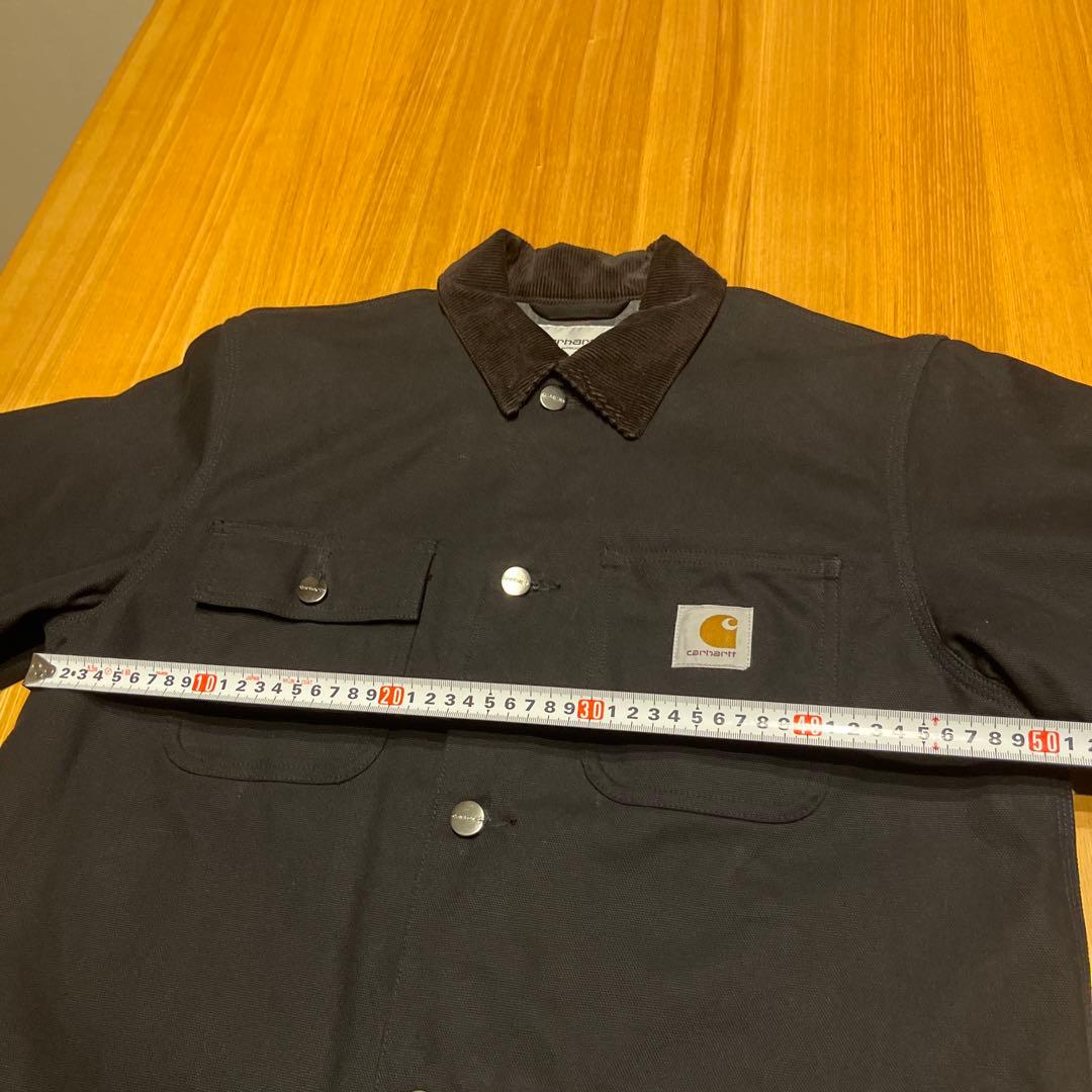 た*う様 美品 carhartt カーハート　ミシガンチョアコート 黒