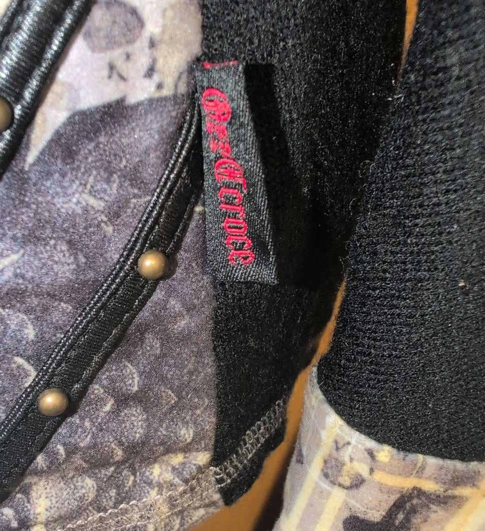 OzzCroce 異素材切替 トップス