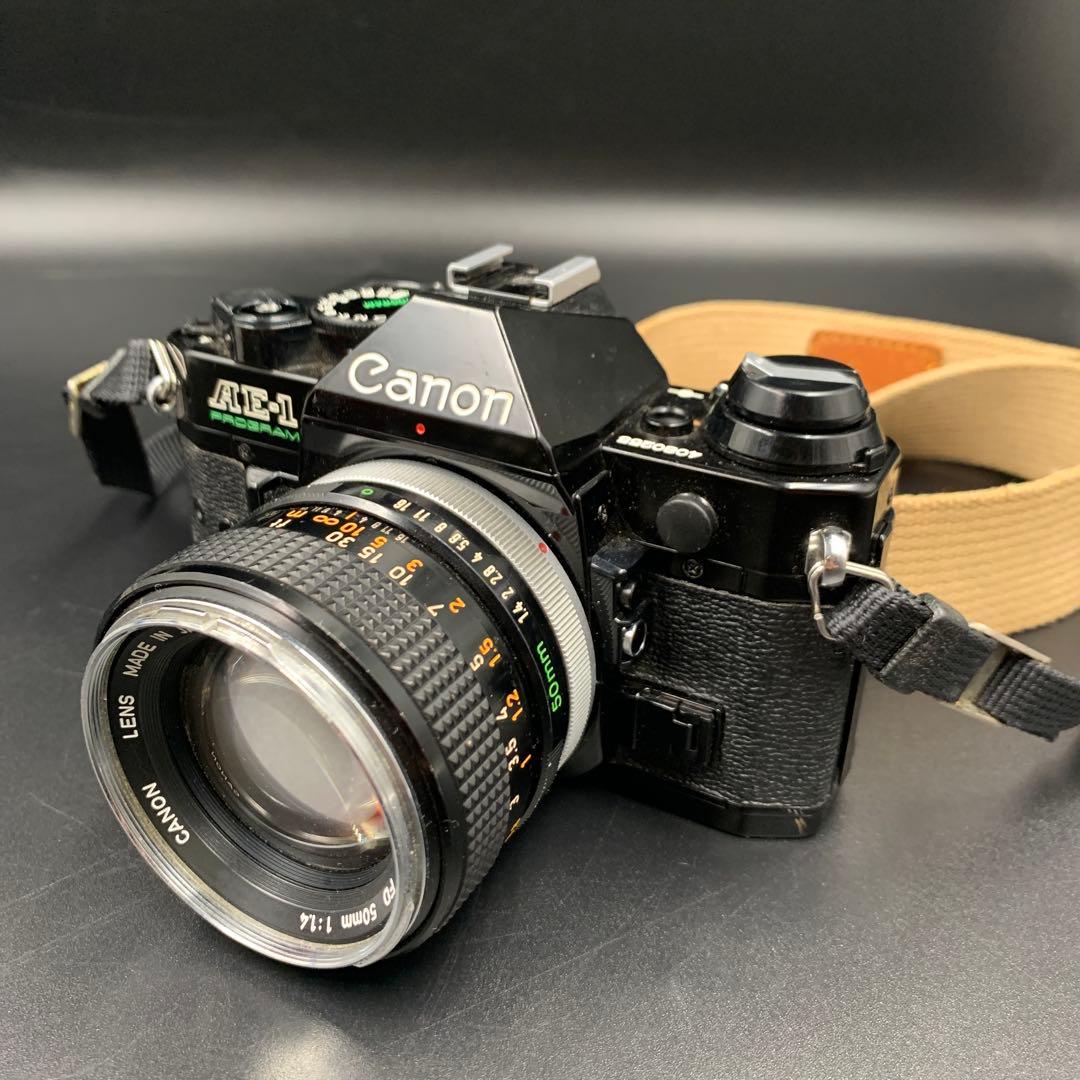 CANON AE-1 program FD 50mm 1:1.4 現状品
