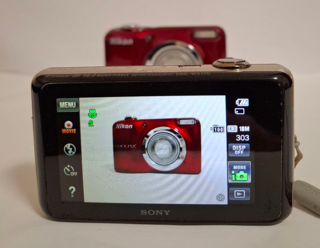 [準美品]ソニー SONY Cyber-Shot DSC-WX170 コンデジ