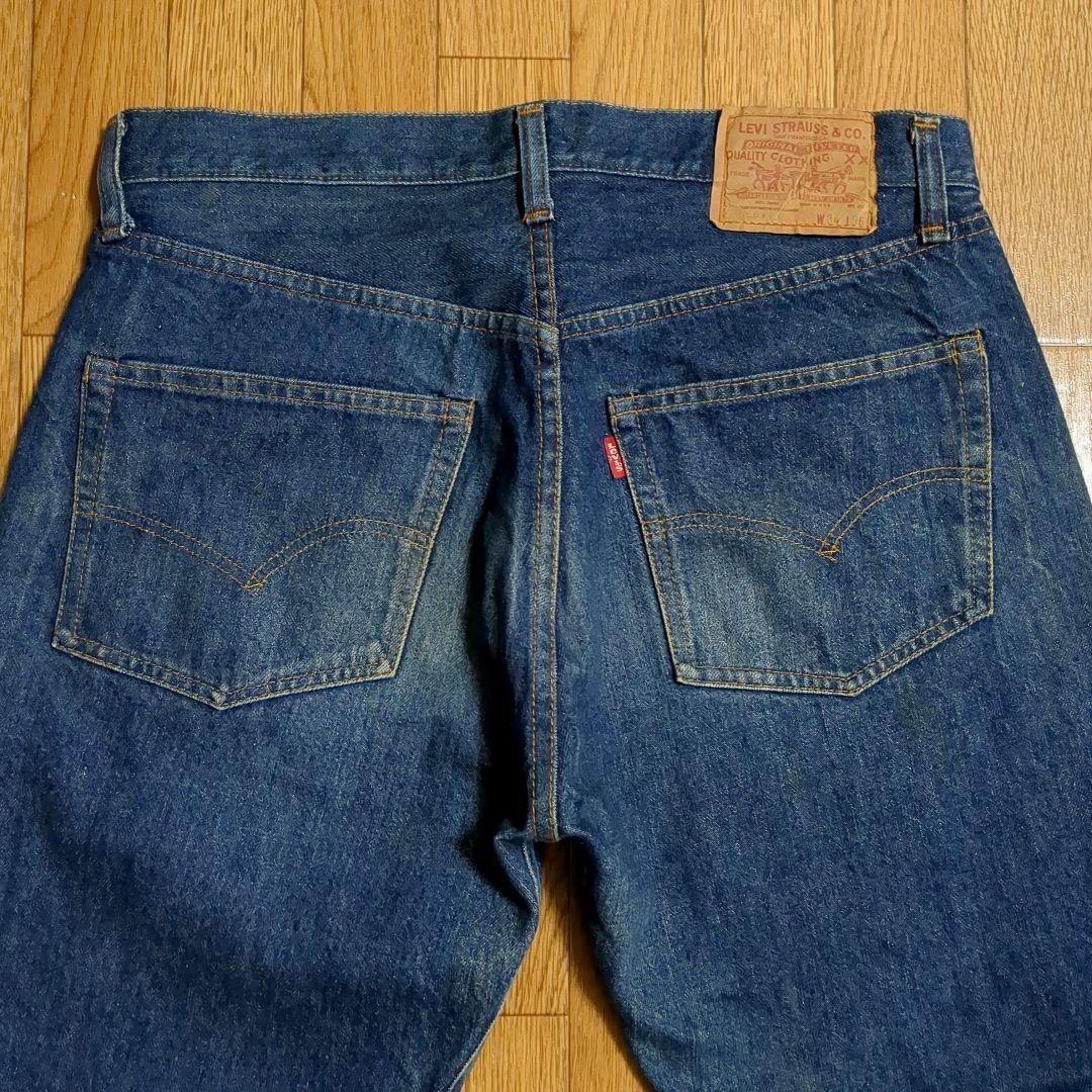 リーバイス501 66後期 W34 リーバイス501赤耳 70s 66後期