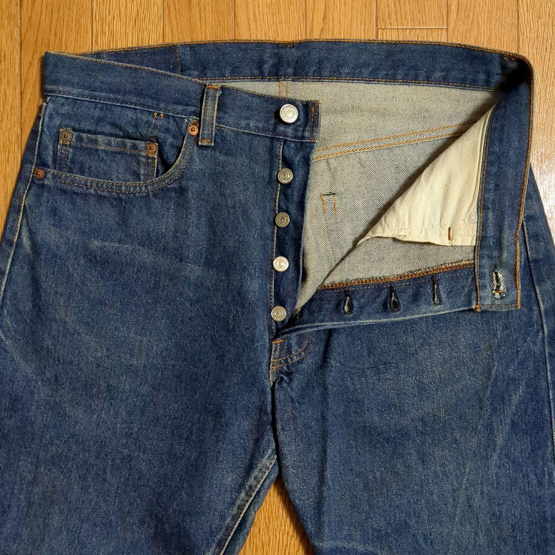 リーバイス501 66後期 W34 リーバイス501赤耳 70s 66後期