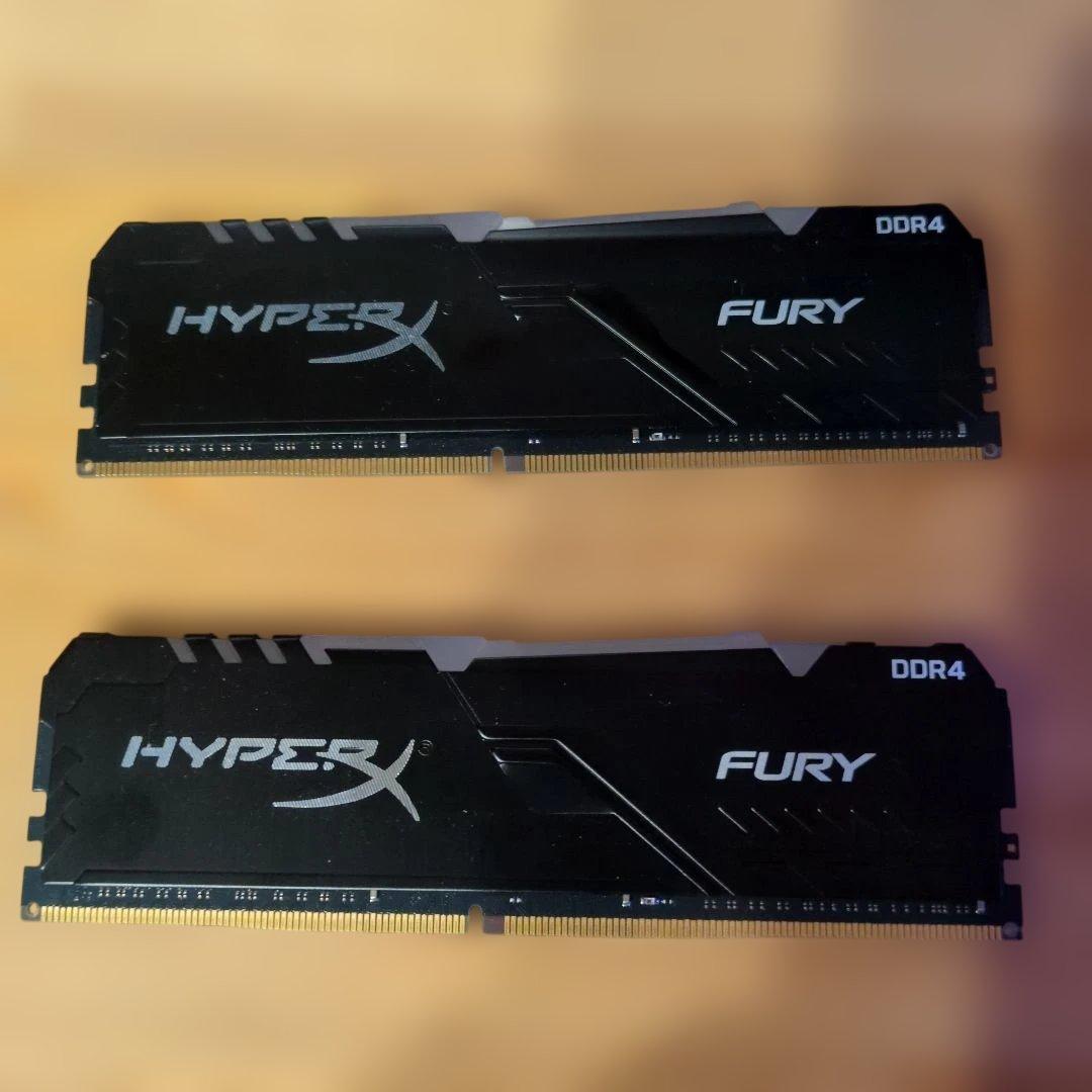 HyperX Fury DDR4 32GB 16GB×2 3200MHz メモリ