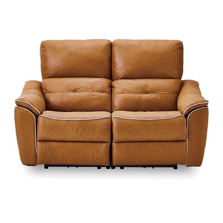 【最終値下げ_送料込】関家具 バッジオ 電動リクライニングソファ 2人掛け